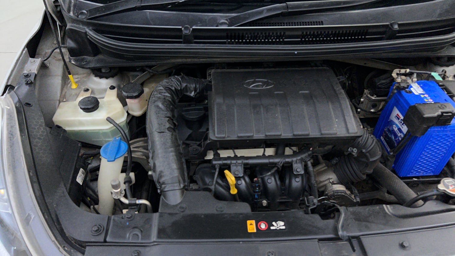 Used 2020 Hyundai Grand i10 Nios Asta 1.2 Kappa VTVT Petrol Manual engine ENGINE RIGHT SIDE VIEW