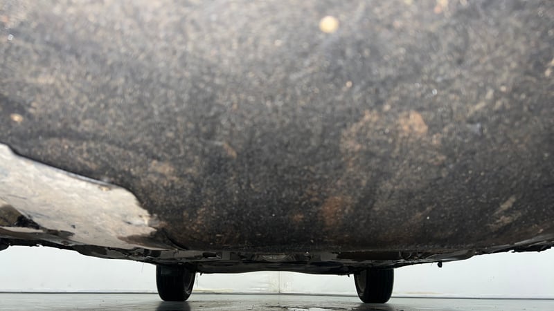 Used 2024 Toyota Glanza G AMT Petrol Automatic extra FRONT LEFT UNDERBODY VIEW