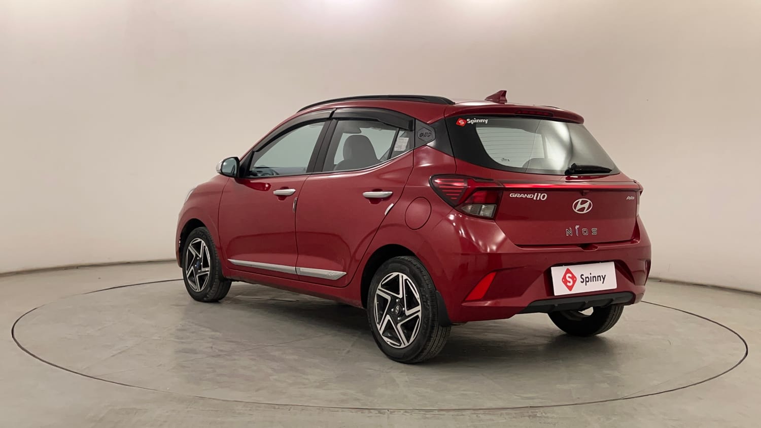 Used 2023 Hyundai Grand i10 Nios Asta 1.2 Kappa VTVT Petrol Manual exterior LEFT REAR CORNER VIEW