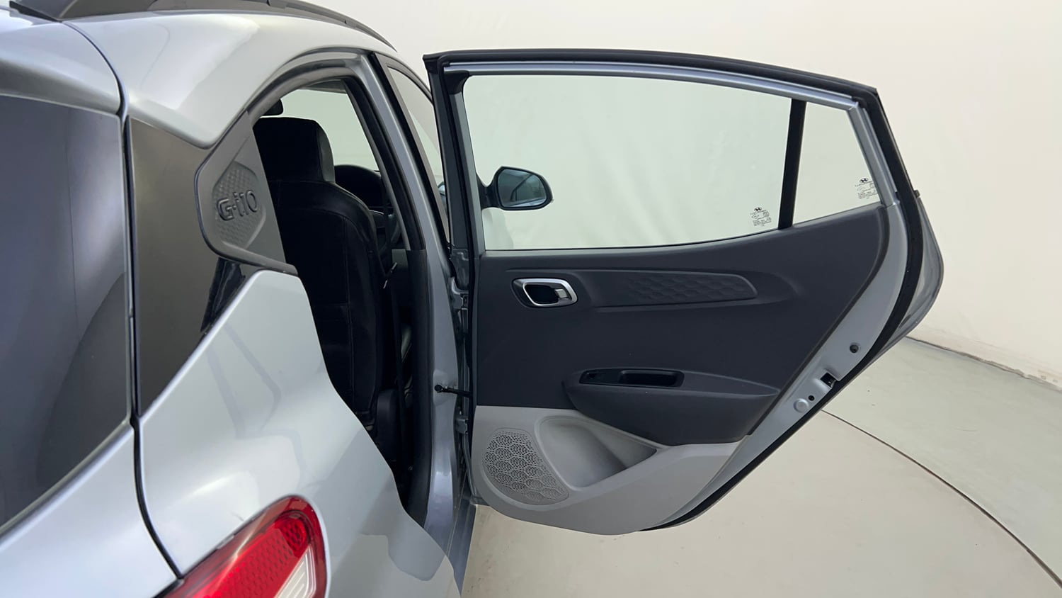 Used 2020 Hyundai Grand i10 Nios Asta 1.2 Kappa VTVT Petrol Manual interior RIGHT REAR DOOR OPEN VIEW