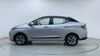 Used 2020 Hyundai Aura SX Plus 1.2 AMT Petrol Petrol Automatic exterior LEFT SIDE VIEW