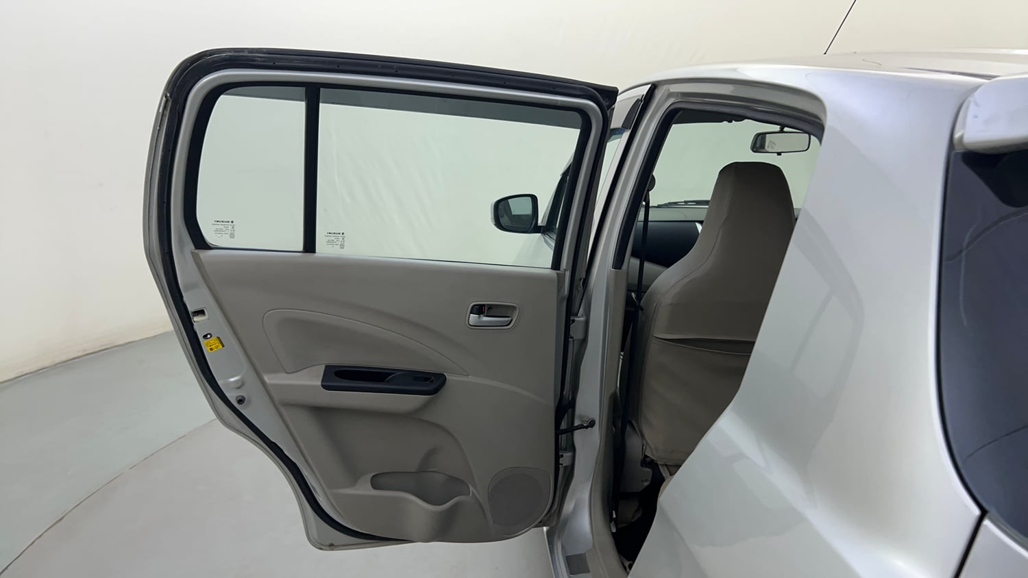 Used 2016 Maruti Suzuki Celerio ZXi AMT Petrol Automatic interior LEFT REAR DOOR OPEN VIEW