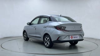 Used 2020 Hyundai Aura SX Plus 1.2 AMT Petrol Petrol Automatic exterior LEFT REAR CORNER VIEW