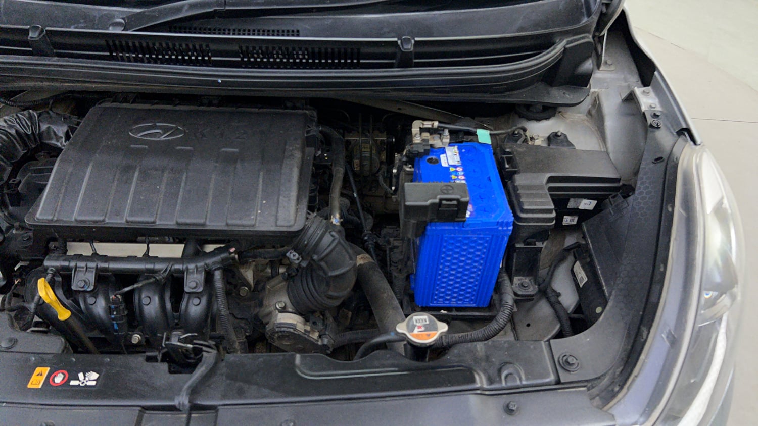 Used 2020 Hyundai Grand i10 Nios Asta 1.2 Kappa VTVT Petrol Manual engine ENGINE LEFT SIDE VIEW