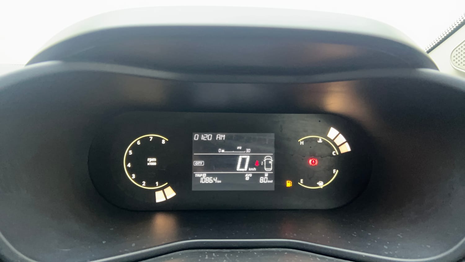 Used 2023 Tata Nexon Pure S 1.2 Revotron Petrol 6MT Petrol Manual interior CLUSTERMETER VIEW