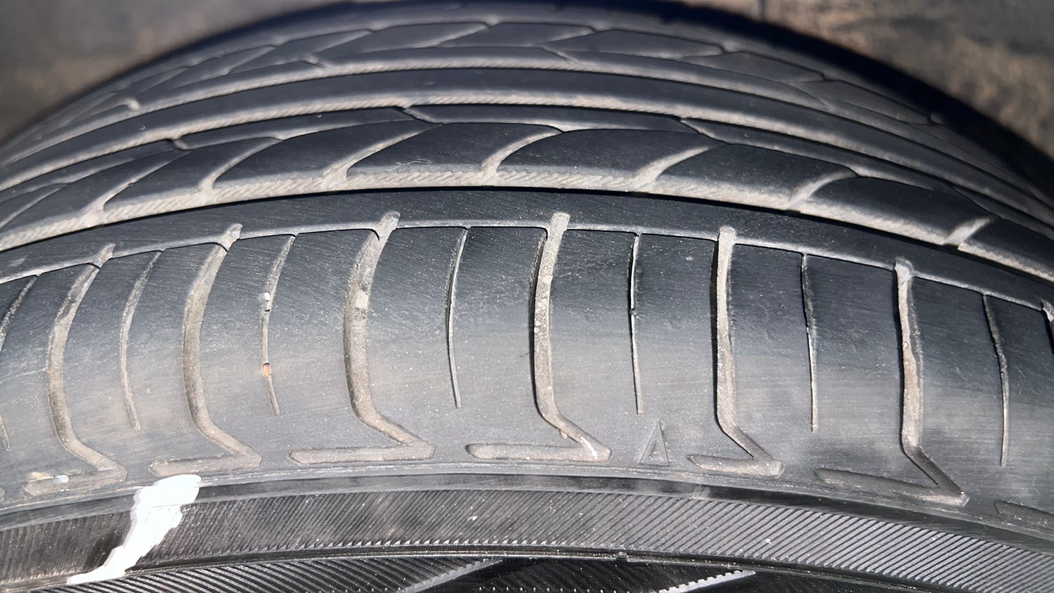 Used 2020 Hyundai Grand i10 Nios Asta 1.2 Kappa VTVT Petrol Manual tyres RIGHT REAR TYRE TREAD VIEW