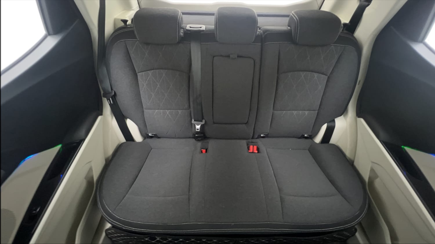 Used 2024 Mahindra XUV 3XO AX5 1.2 Petrol AT Petrol Automatic interior REAR SEAT CONDITION VIEW
