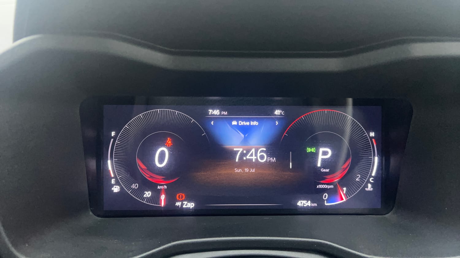 Used 2024 Mahindra XUV 3XO AX5 1.2 Petrol AT Petrol Automatic interior CLUSTERMETER VIEW