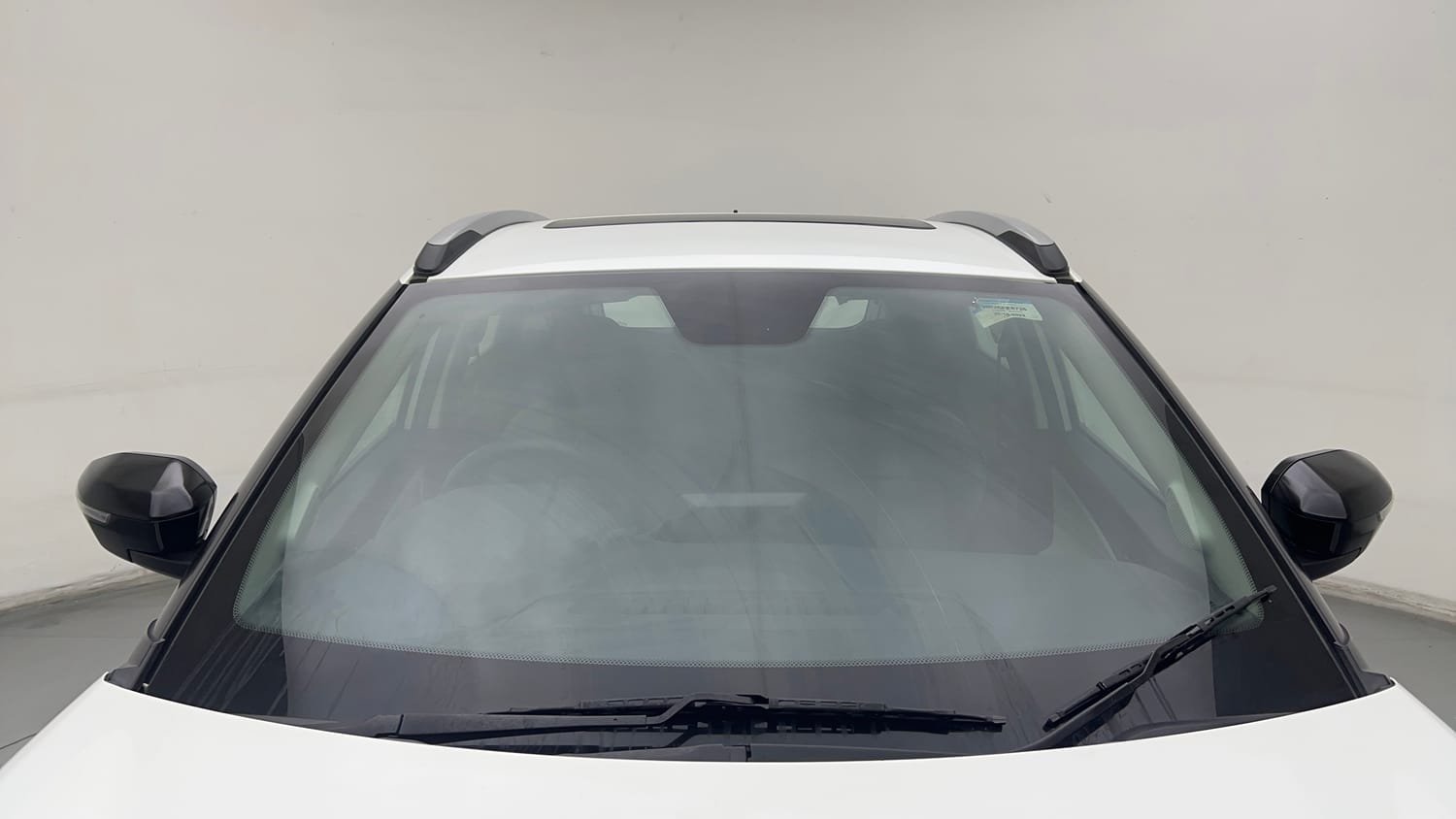 Used 2023 Tata Nexon Pure S 1.2 Revotron Petrol 6MT Petrol Manual exterior FRONT WINDSHIELD VIEW