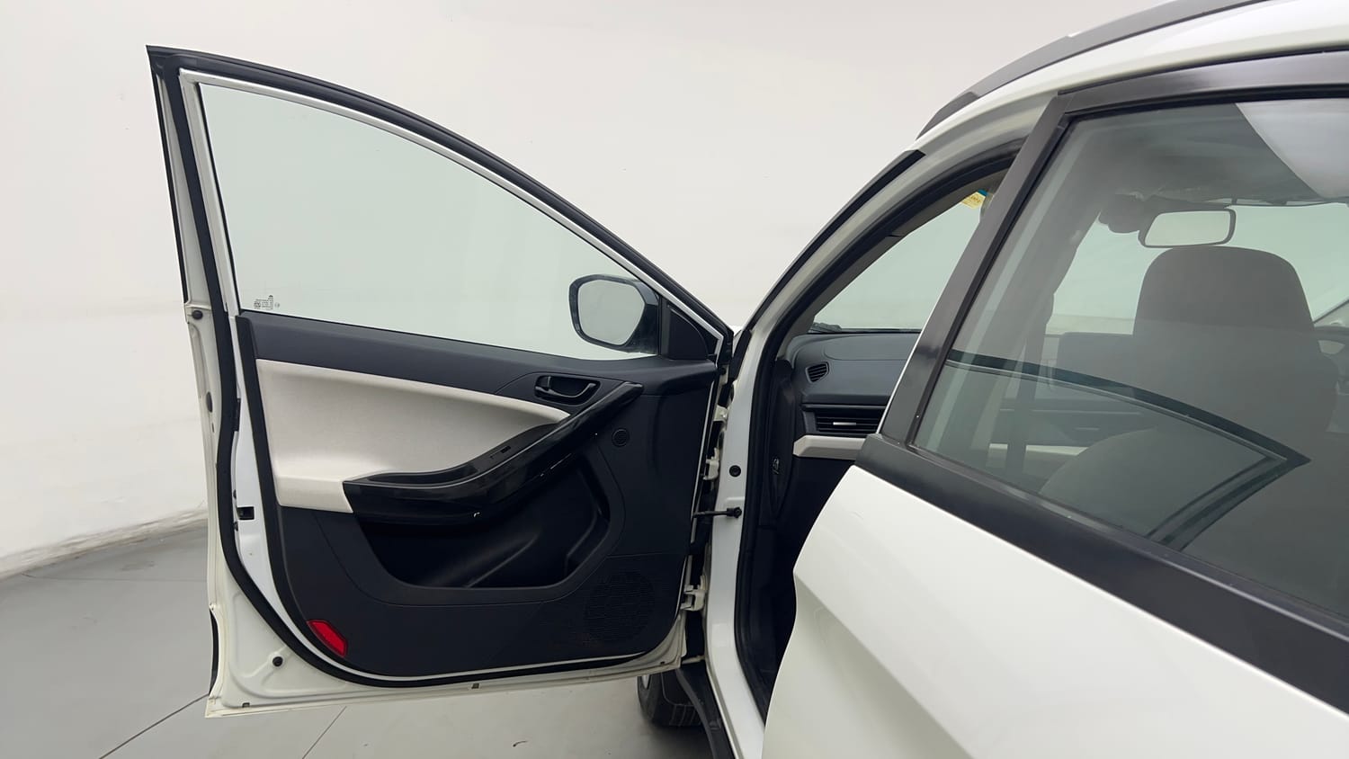 Used 2023 Tata Nexon Pure S 1.2 Revotron Petrol 6MT Petrol Manual interior LEFT FRONT DOOR OPEN VIEW