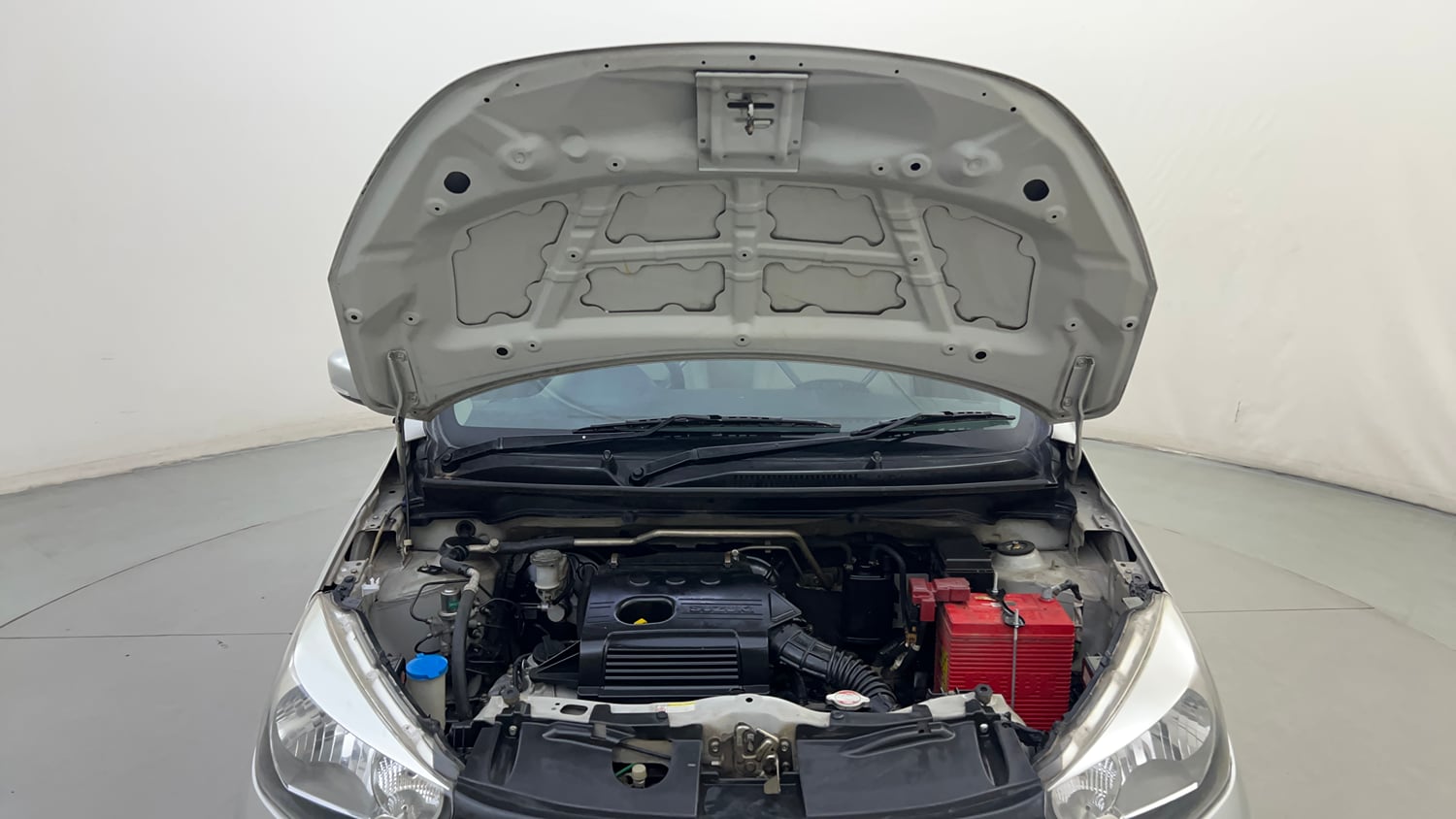 Used 2016 Maruti Suzuki Celerio ZXi AMT Petrol Automatic engine ENGINE & BONNET OPEN FRONT VIEW