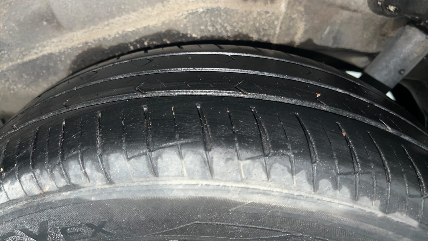 Used 2018 Maruti Suzuki Wagon R VXI Petrol Manual tyres LEFT REAR TYRE TREAD VIEW