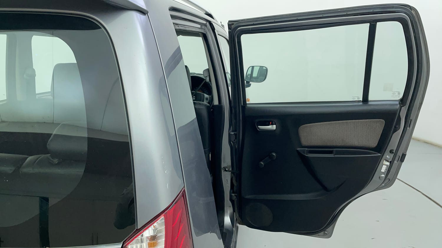 Used 2013 Maruti Suzuki Wagon R LXI Petrol Manual interior RIGHT REAR DOOR OPEN VIEW