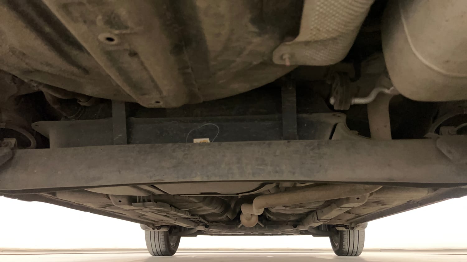 Used 2023 Hyundai Grand i10 Nios Asta 1.2 Kappa VTVT Petrol Manual extra REAR UNDERBODY VIEW (TAKEN FROM REAR)