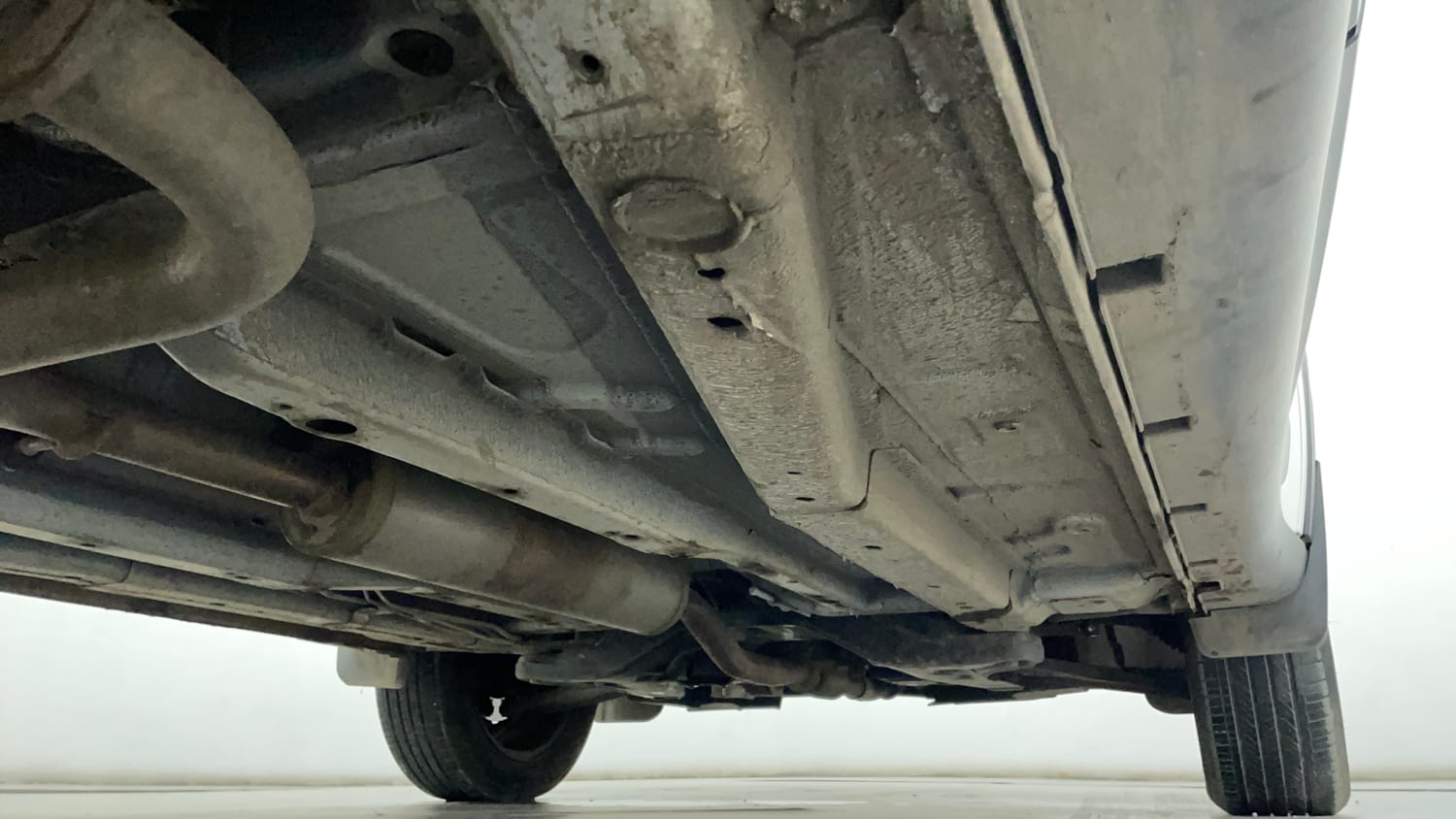 Used 2025 Tata Nexon Creative Plus (S) 1.2 Petrol 6MT Petrol Manual extra REAR RIGHT UNDERBODY VIEW