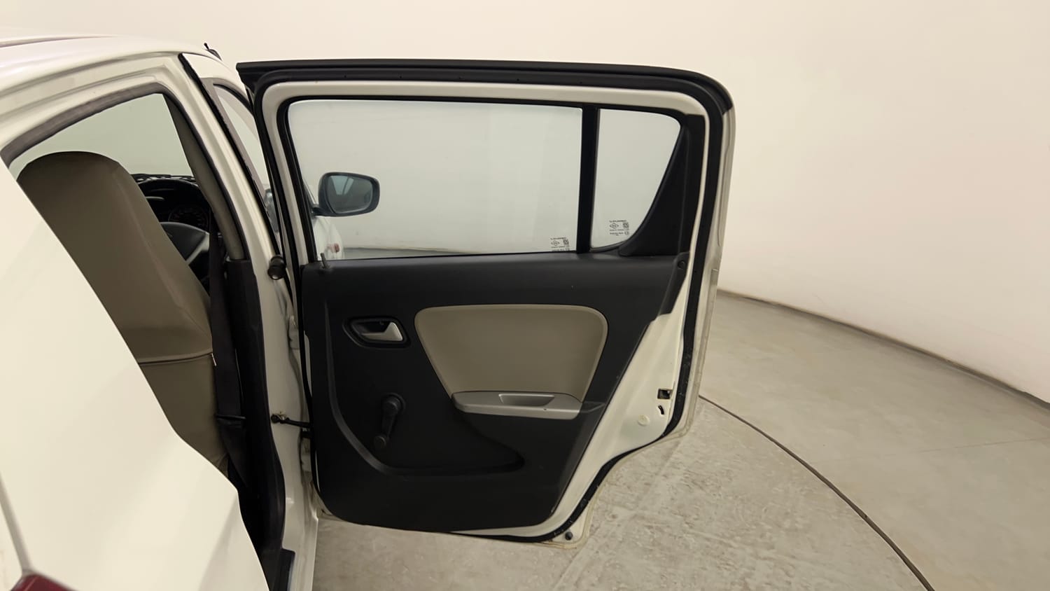 Used 2016 Maruti Suzuki Alto K10 VXi AMT Petrol Automatic interior RIGHT REAR DOOR OPEN VIEW