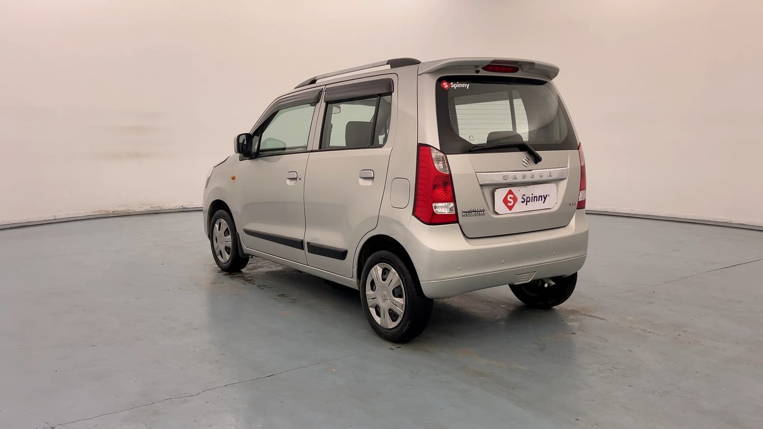 Used 2018 Maruti Suzuki Wagon R VXI Petrol Manual exterior LEFT REAR CORNER VIEW