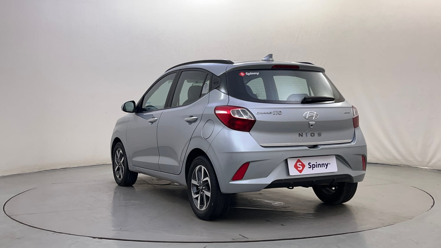 Used 2020 Hyundai Grand i10 Nios Asta 1.2 Kappa VTVT Petrol Manual exterior LEFT REAR CORNER VIEW