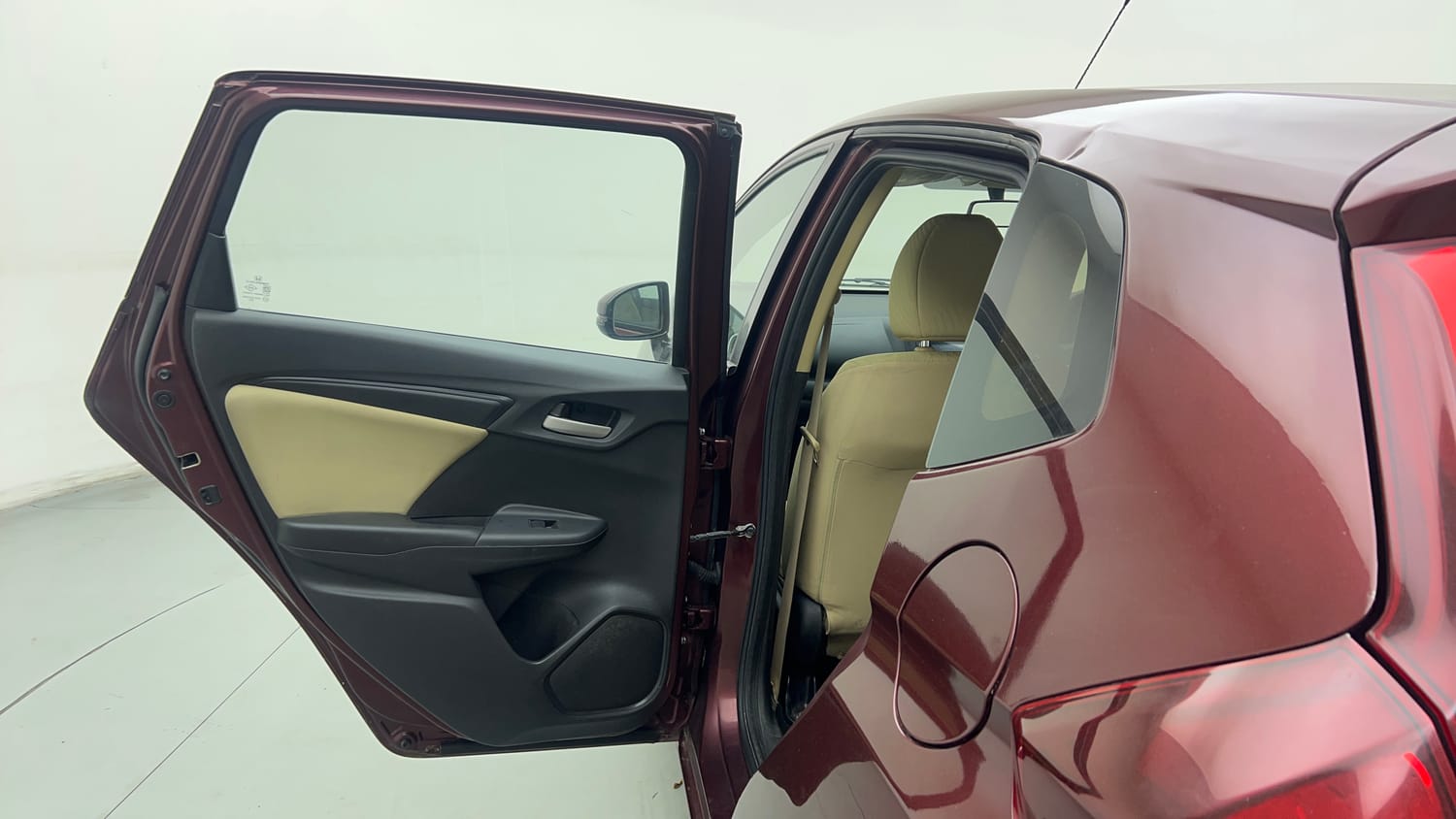 Used 2017 Honda Jazz S Petrol Petrol Manual interior LEFT REAR DOOR OPEN VIEW