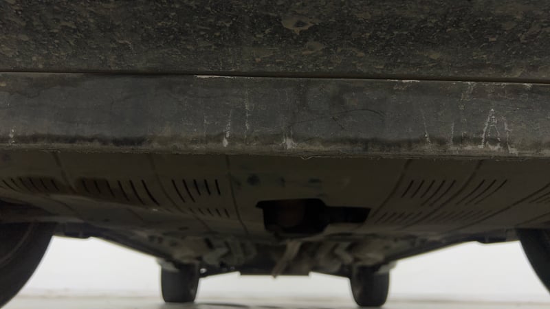 Used 2018 Jeep Compass Limited (O) 1.4 Petrol AT Petrol Automatic extra FRONT LEFT UNDERBODY VIEW