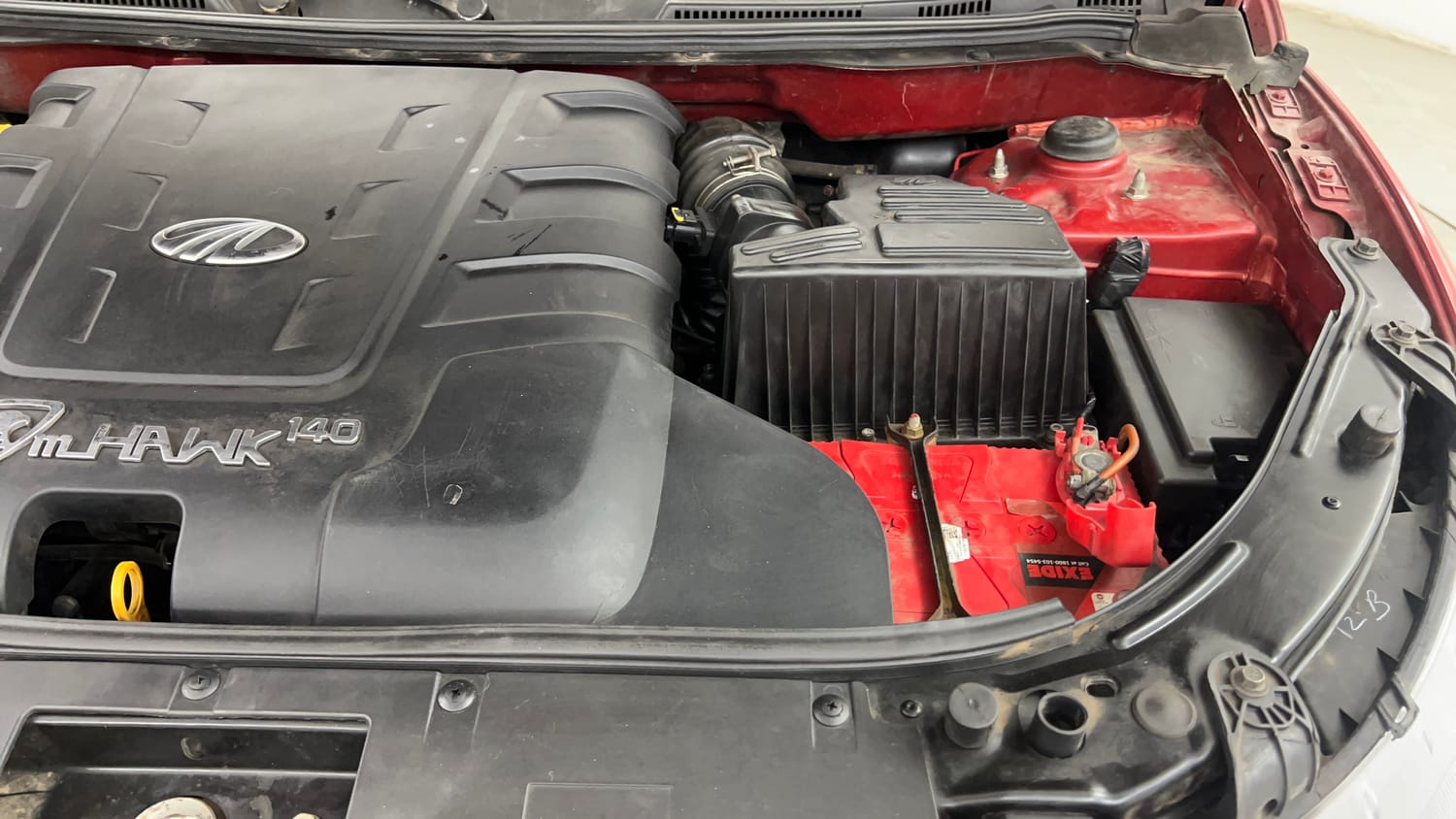Used 2016 Mahindra XUV500 W8 Diesel Manual engine ENGINE LEFT SIDE VIEW