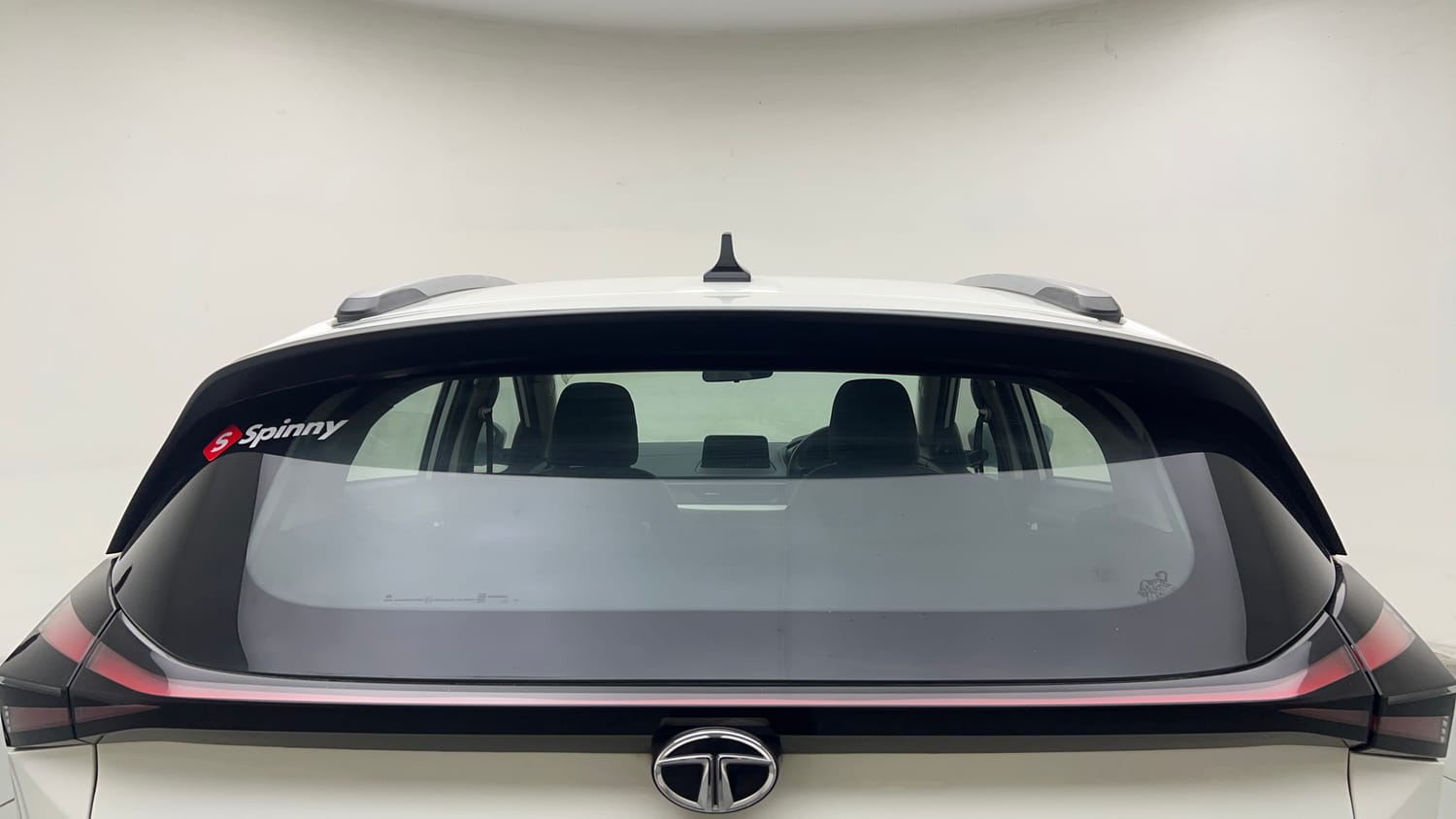 Used 2023 Tata Nexon Pure S 1.2 Revotron Petrol 6MT Petrol Manual exterior BACK WINDSHIELD VIEW