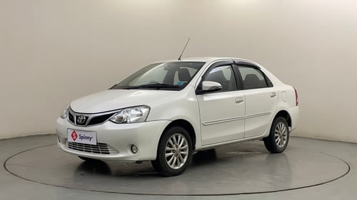 Used 2015 Toyota Etios VX Petrol Manual exterior LEFT FRONT CORNER VIEW
