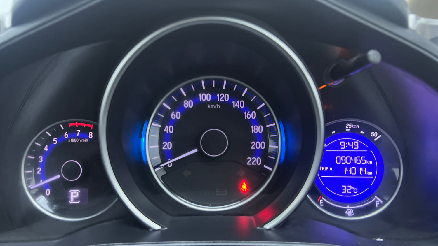 Used 2019 Honda Jazz VX CVT Petrol Petrol Automatic interior CLUSTERMETER VIEW