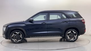Used 2023 Hyundai Alcazar Platinum (O) 7 Seater 1.5 Diesel AT Diesel Automatic exterior LEFT SIDE VIEW