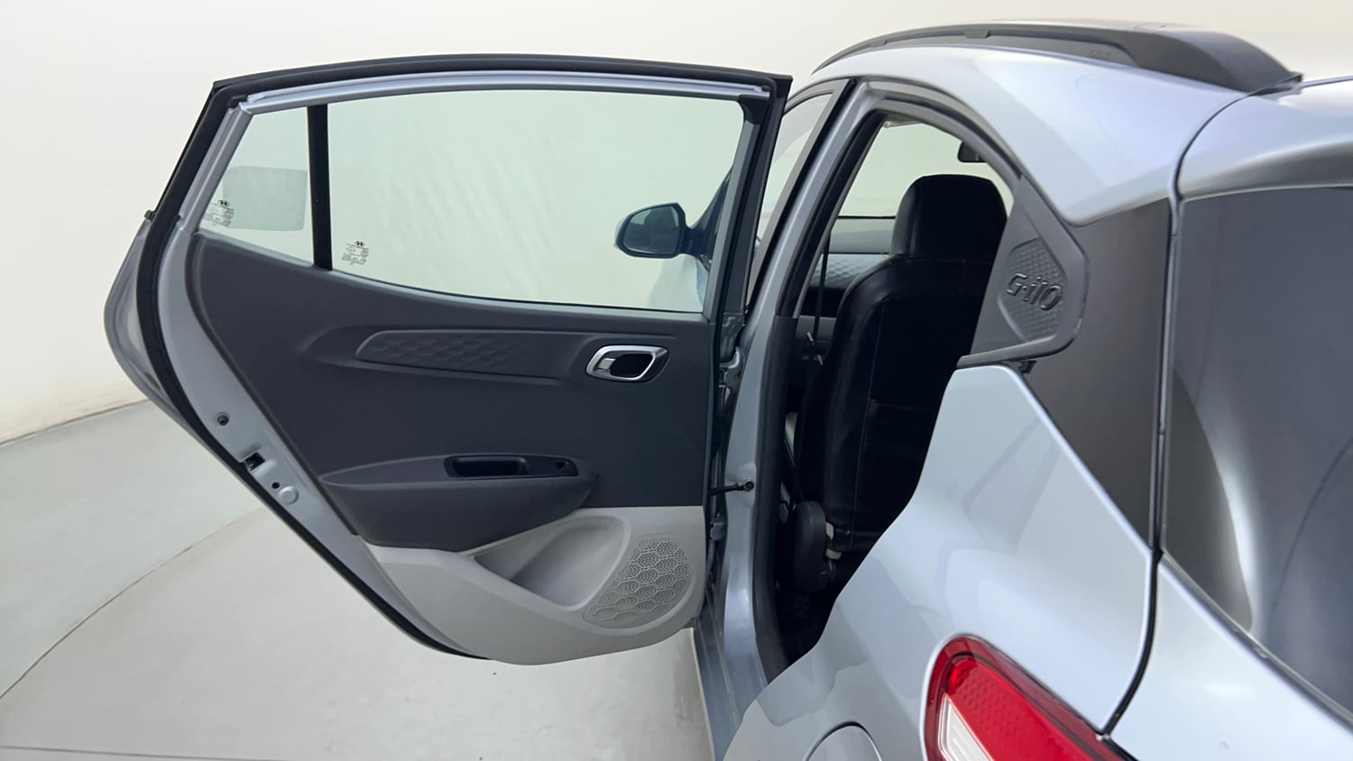 Used 2020 Hyundai Grand i10 Nios Asta 1.2 Kappa VTVT Petrol Manual interior LEFT REAR DOOR OPEN VIEW