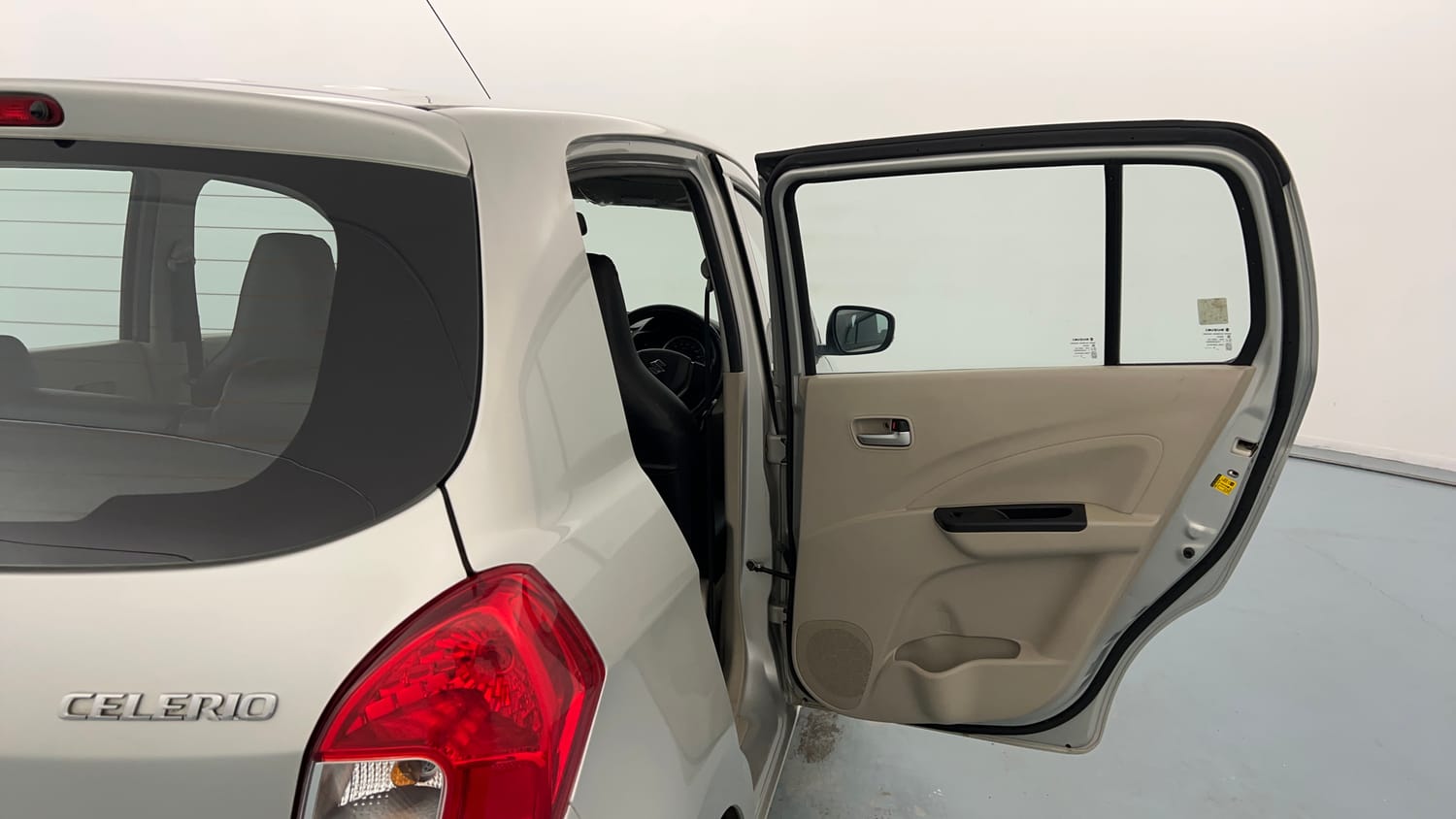 Used 2018 Maruti Suzuki Celerio ZXi AMT Petrol Automatic interior RIGHT REAR DOOR OPEN VIEW