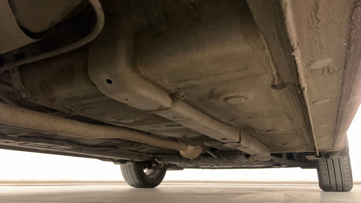 Used 2023 Hyundai Grand i10 Nios Asta 1.2 Kappa VTVT Petrol Manual extra REAR RIGHT UNDERBODY VIEW
