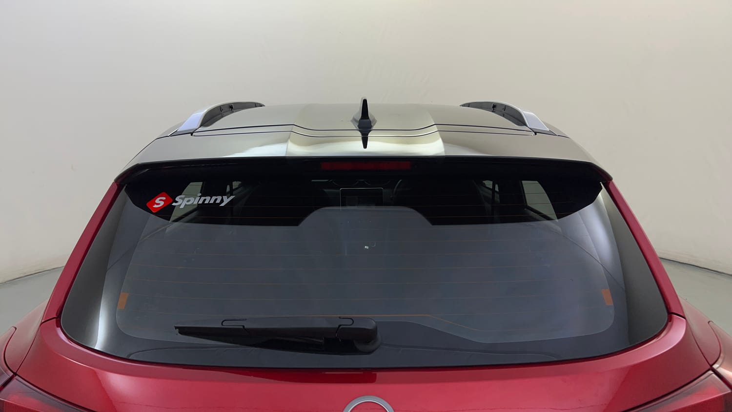 Used 2025 Nissan Magnite N-Connecta B4D 1.0 Petrol AMT Dual Tone Petrol Automatic exterior BACK WINDSHIELD VIEW