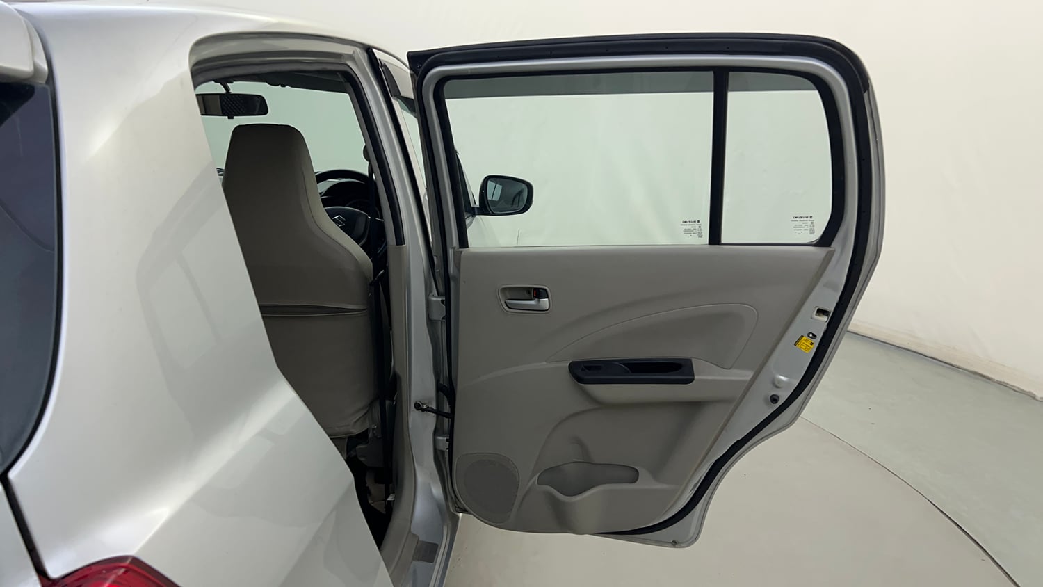 Used 2016 Maruti Suzuki Celerio ZXi AMT Petrol Automatic interior RIGHT REAR DOOR OPEN VIEW
