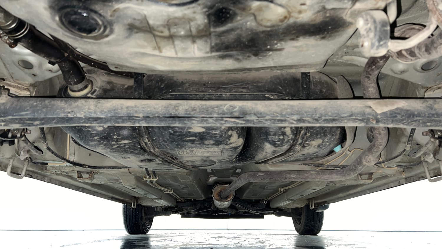 Used 2018 Maruti Suzuki Celerio ZXi AMT Petrol Automatic extra REAR UNDERBODY VIEW (TAKEN FROM REAR)
