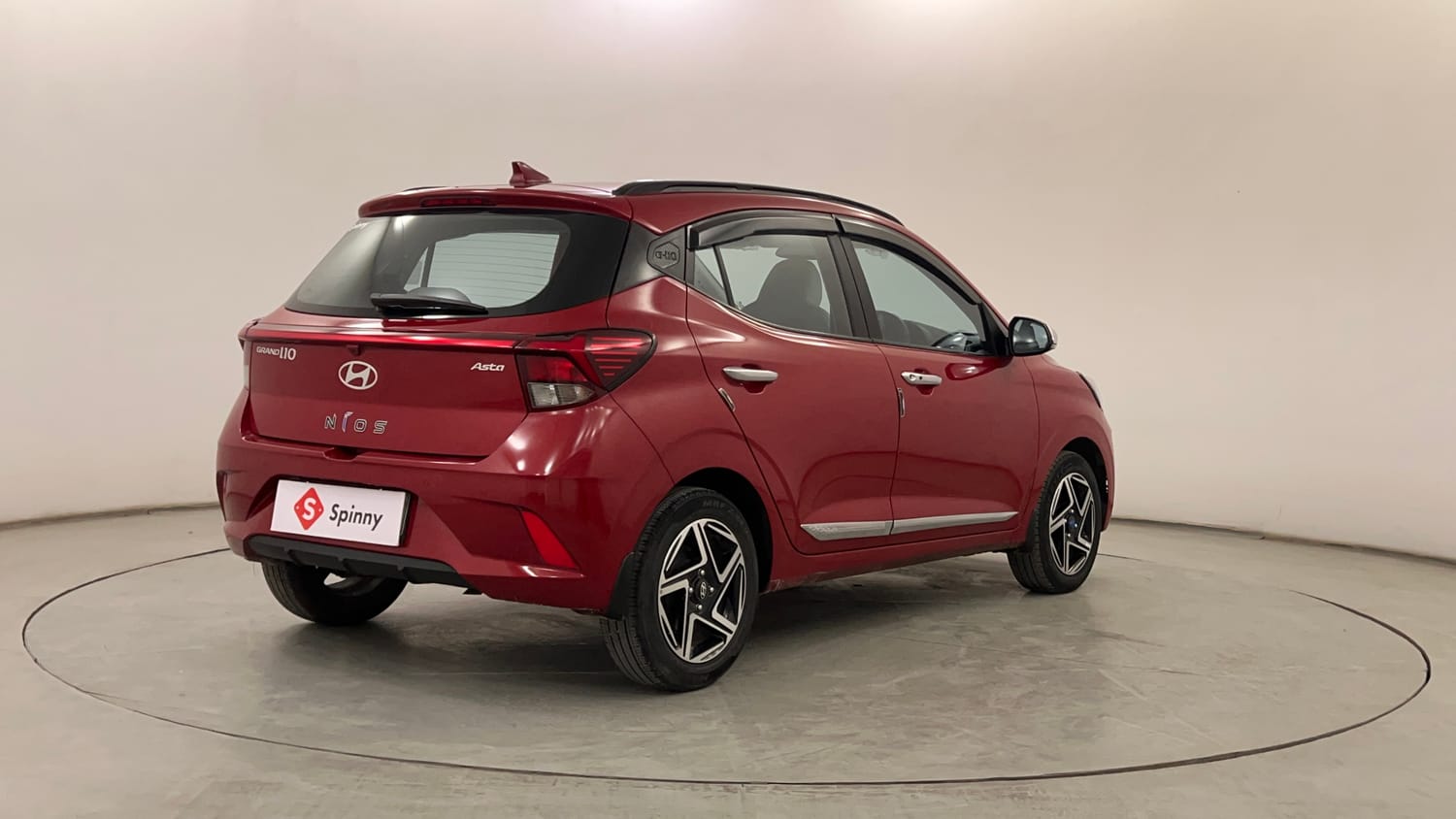 Used 2023 Hyundai Grand i10 Nios Asta 1.2 Kappa VTVT Petrol Manual exterior RIGHT REAR CORNER VIEW