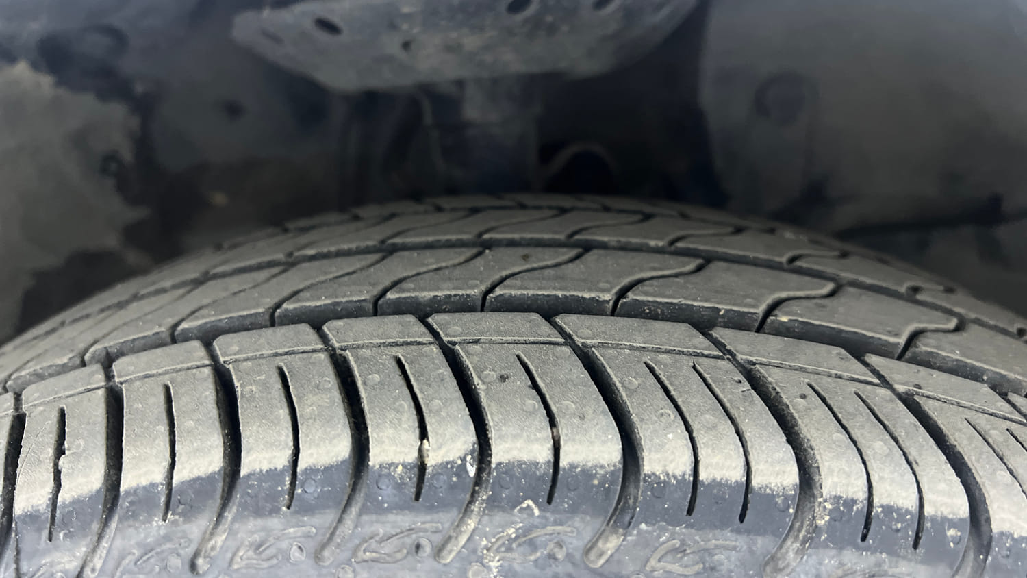 Used 2019 Honda Jazz VX CVT Petrol Petrol Automatic tyres RIGHT FRONT TYRE TREAD VIEW