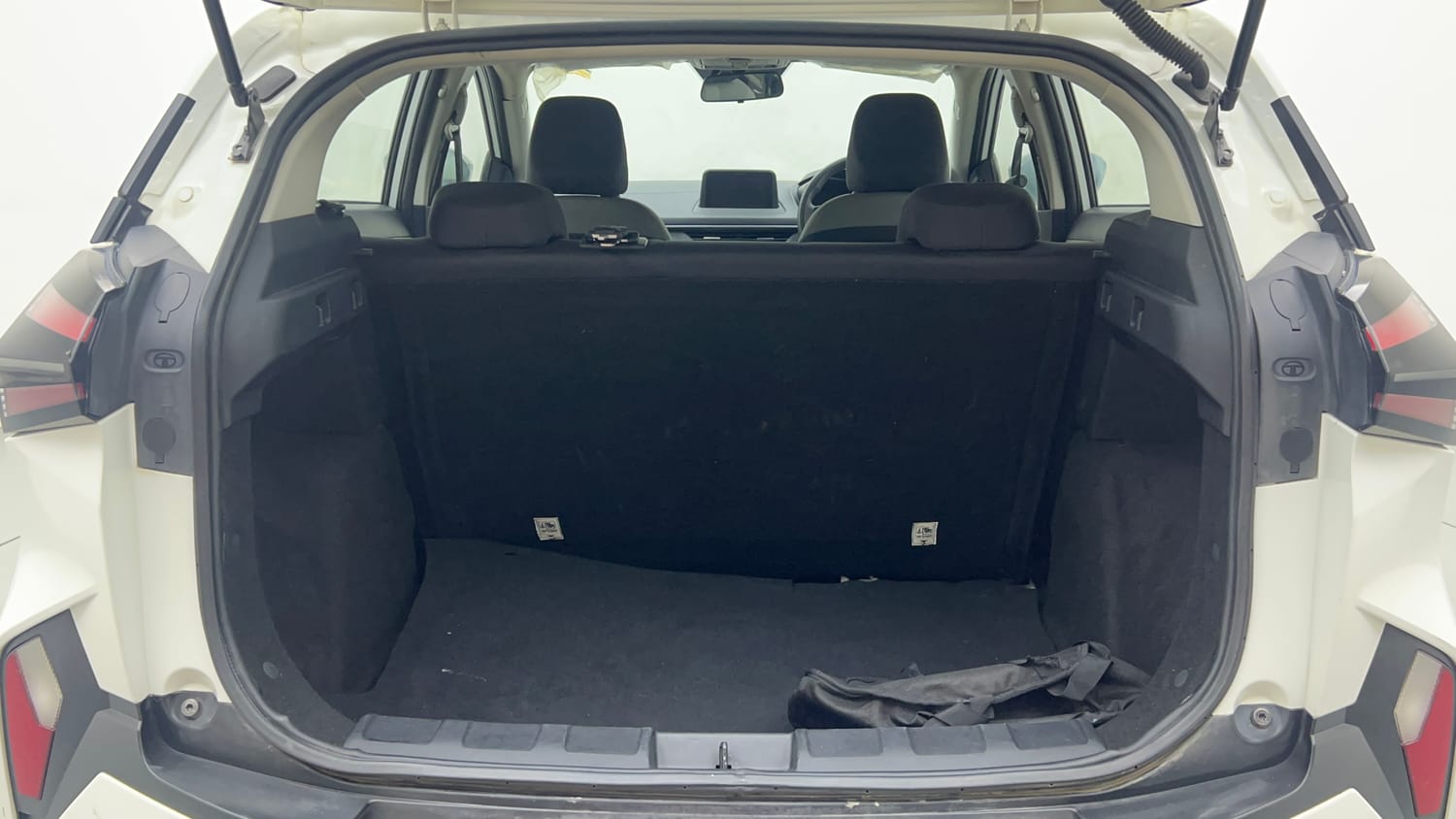 Used 2023 Tata Nexon Pure S 1.2 Revotron Petrol 6MT Petrol Manual interior DICKY INSIDE VIEW