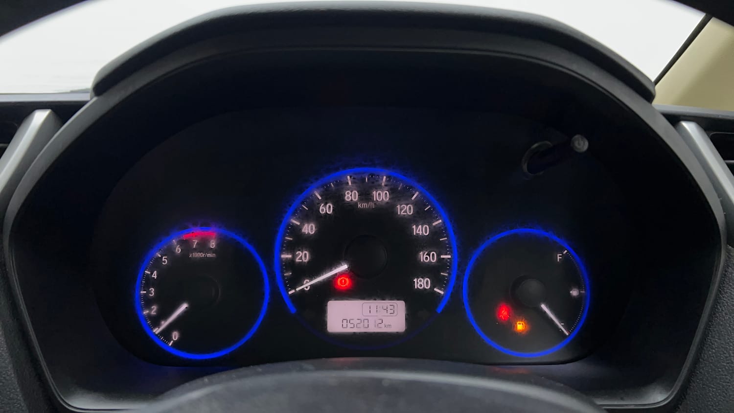 Used 2016 Honda Amaze 1.2 S i-VTEC Petrol Manual interior CLUSTERMETER VIEW