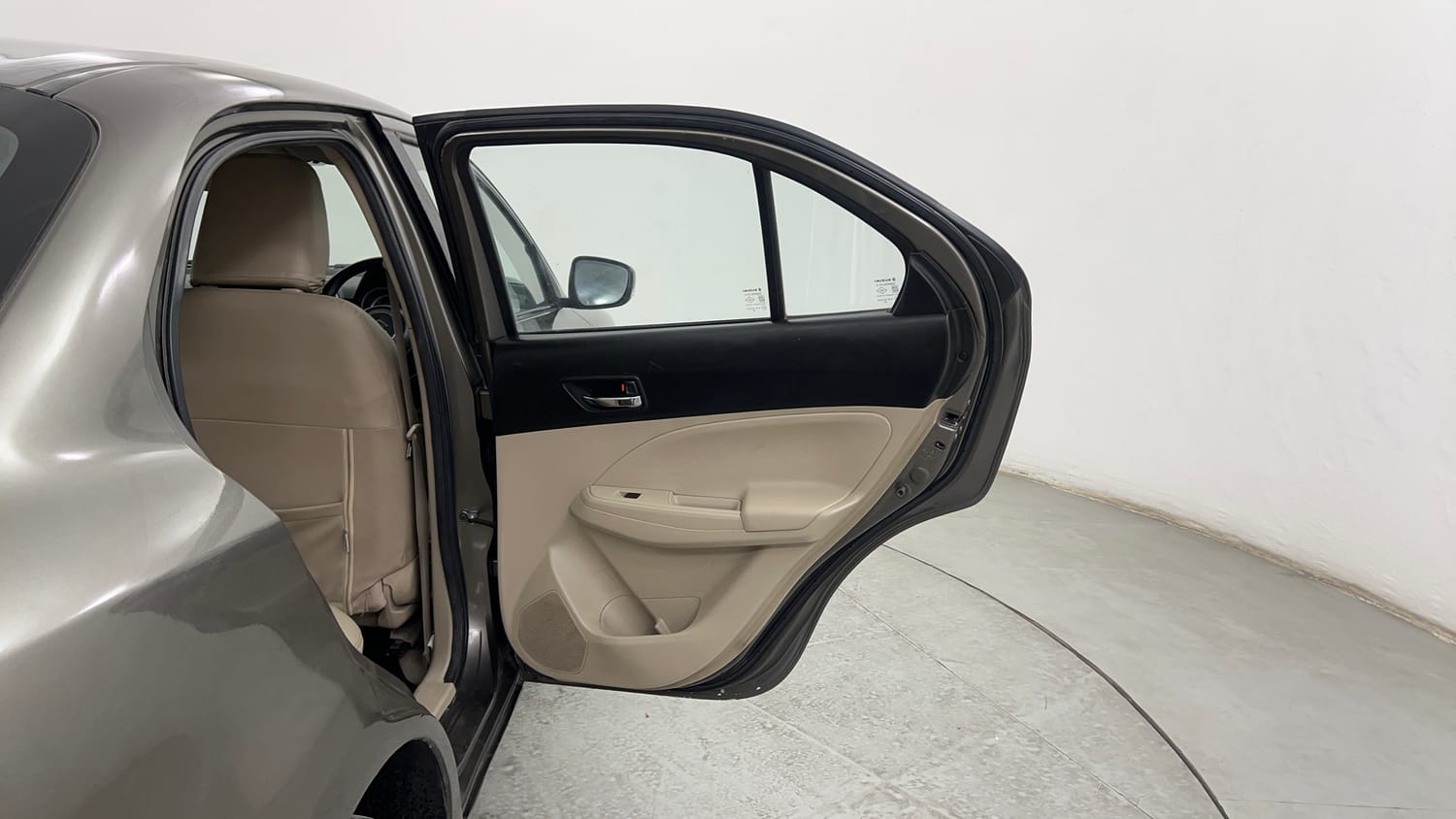 Used 2018 Maruti Suzuki Dzire VDi AMT Diesel Automatic interior RIGHT REAR DOOR OPEN VIEW