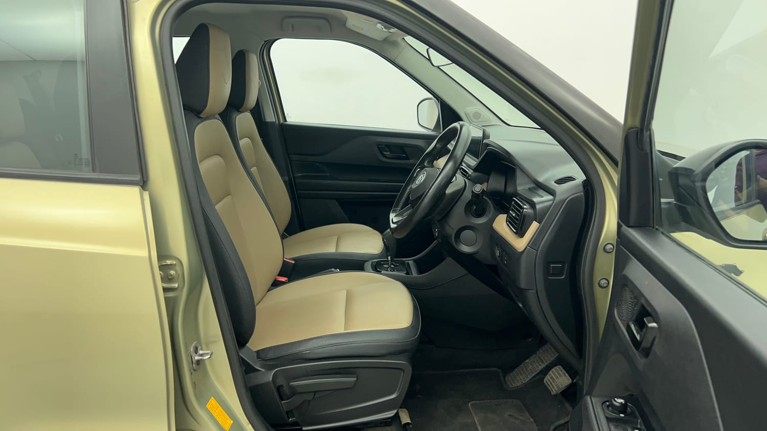Used 2022 Tata Punch Kaziranga Creative AMT Petrol Automatic interior RIGHT SIDE FRONT DOOR CABIN VIEW