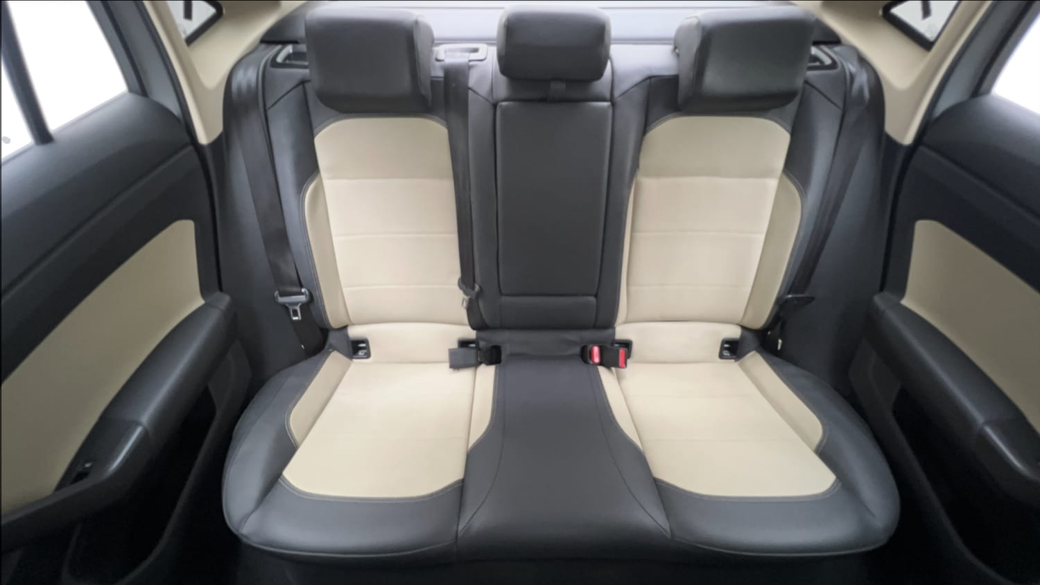 Used 2023 Skoda Slavia Style 1.5L TSI DSG Petrol Automatic interior REAR SEAT CONDITION VIEW