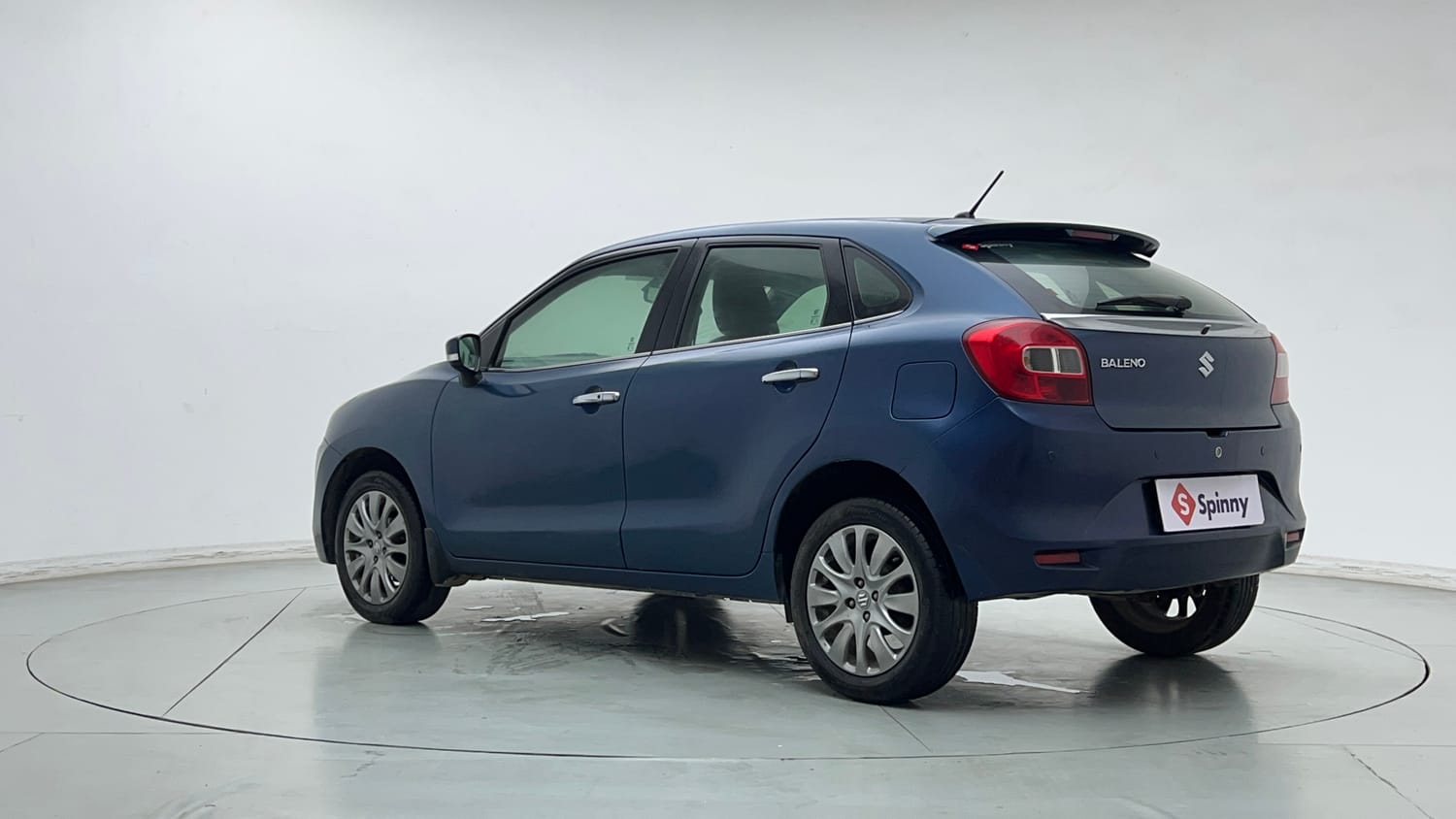 Used 2017 Maruti Suzuki Baleno Zeta 1.2 Petrol Manual exterior LEFT REAR CORNER VIEW