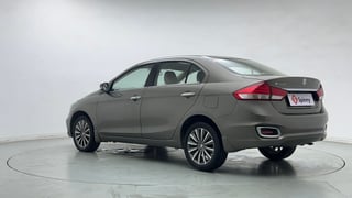 Used 2019 Maruti Suzuki Ciaz Alpha Hybrid 1.5 AT Petrol Automatic exterior LEFT REAR CORNER VIEW
