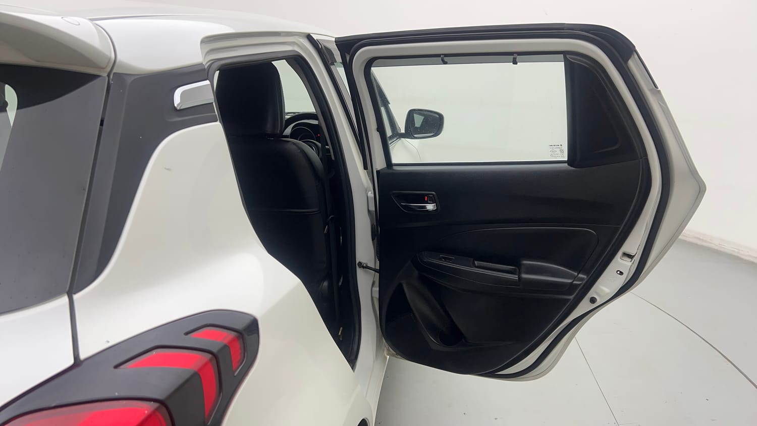 Used 2022 Maruti Suzuki Swift VXi Petrol Manual interior RIGHT REAR DOOR OPEN VIEW