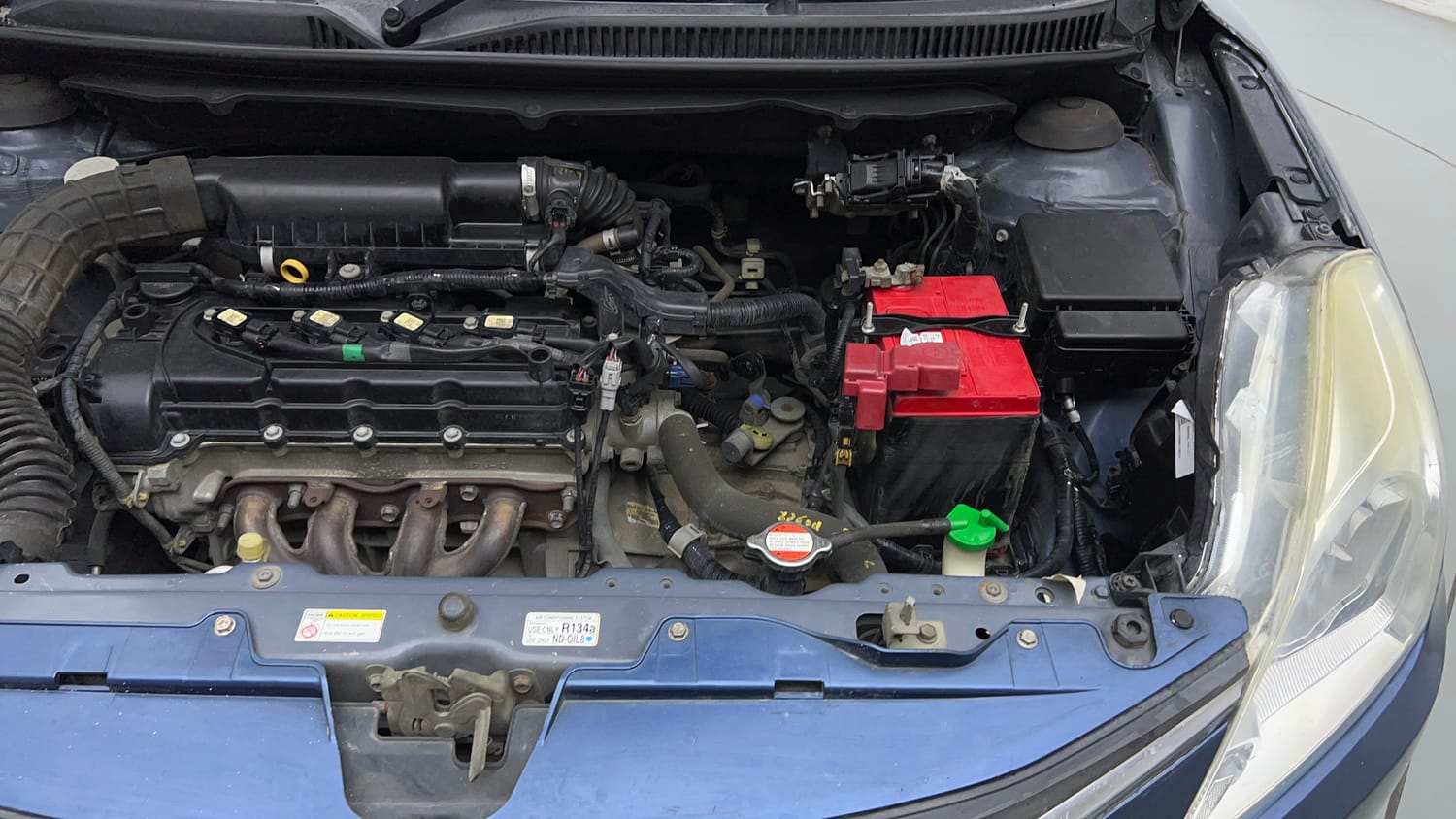 Used 2017 Maruti Suzuki Baleno Zeta 1.2 Petrol Manual engine ENGINE LEFT SIDE VIEW