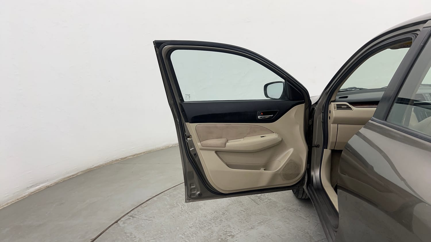 Used 2018 Maruti Suzuki Dzire VDi AMT Diesel Automatic interior LEFT FRONT DOOR OPEN VIEW
