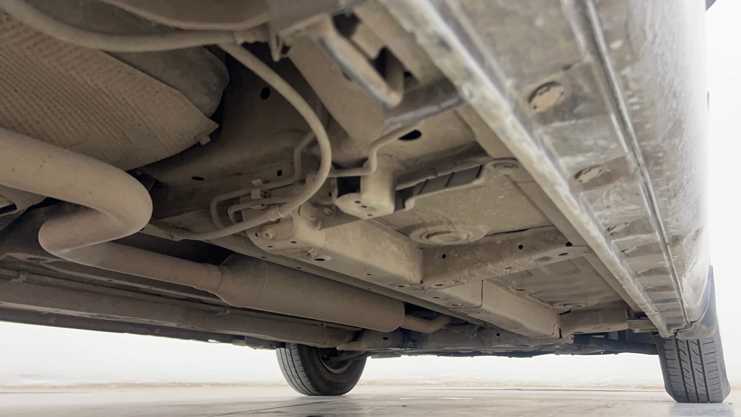 Used 2012 Maruti Suzuki Swift Dzire VXI Petrol Manual extra REAR RIGHT UNDERBODY VIEW