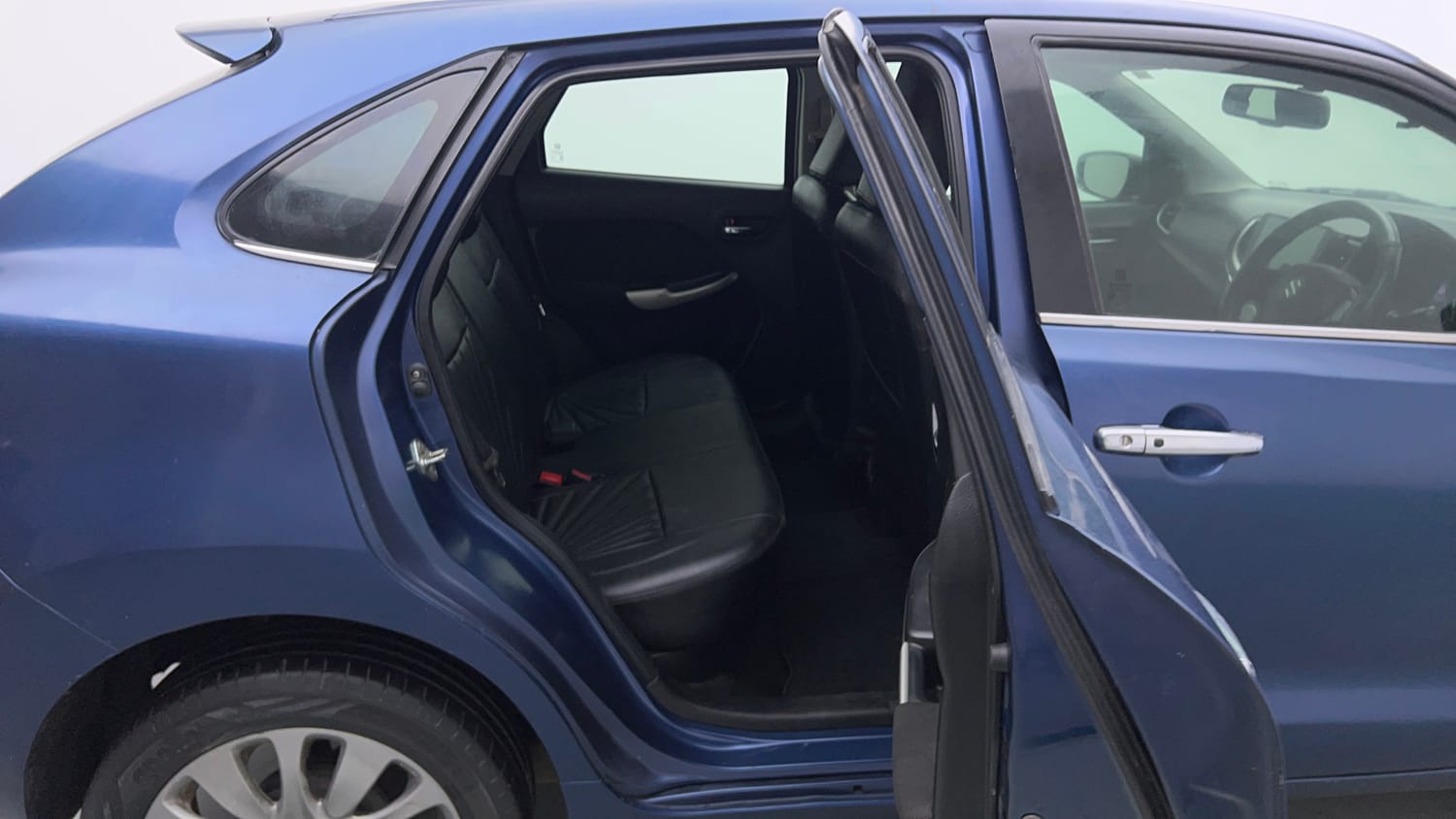 Used 2017 Maruti Suzuki Baleno Zeta 1.2 Petrol Manual interior RIGHT SIDE REAR DOOR CABIN VIEW