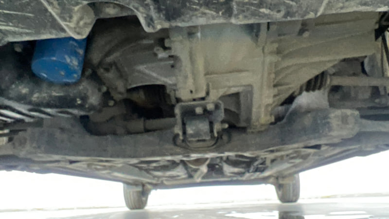 Used 2022 Hyundai Grand i10 Nios Sportz 1.2 Kappa VTVT Petrol Manual extra FRONT LEFT UNDERBODY VIEW